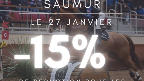 Promo Exclusive pour le Cross Indoor de Saumur le 27 janvier !