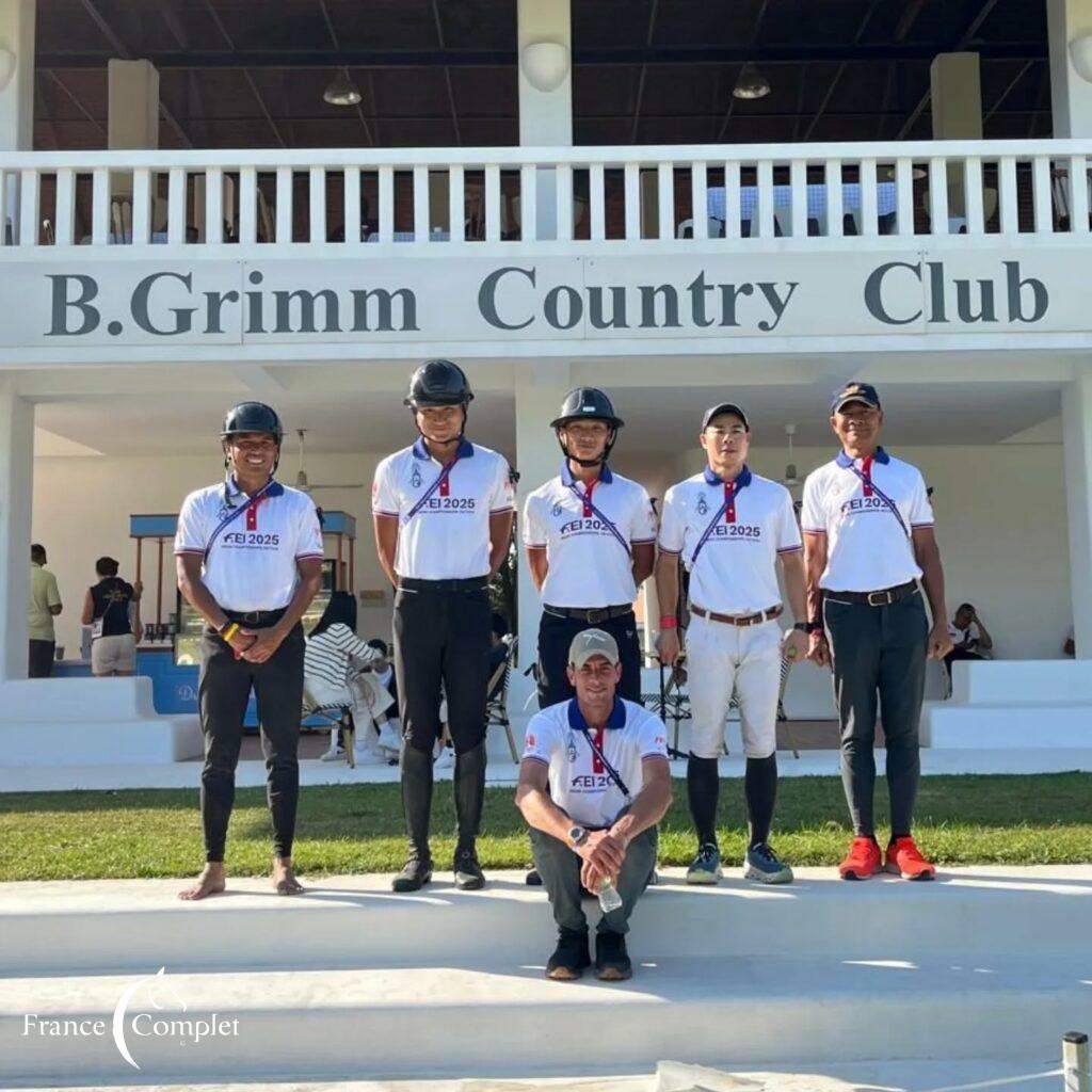 La Thaïlande sacrée aux FEI Asian Championships, sous l’impulsion de Maxime Livio