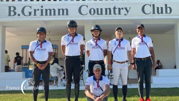 La Thaïlande sacrée aux FEI Asian Championships, sous l’impulsion de Maxime Livio