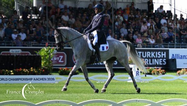 Mondiaux : la France s’installe sur le podium après le dressage !