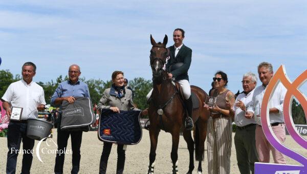 Thomas Carlile brille lors du retour de l&rsquo;international du Haras du Pin